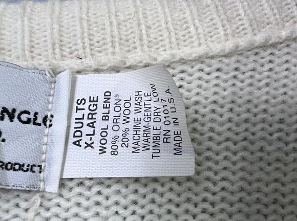 Vintage Cliff Engle LTD Washington Capitals NHL Hockey Sweater USA 80s Size XL - Picture 7 of 12